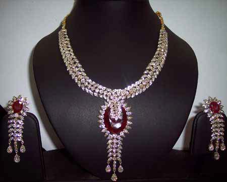 Diamond necklaces