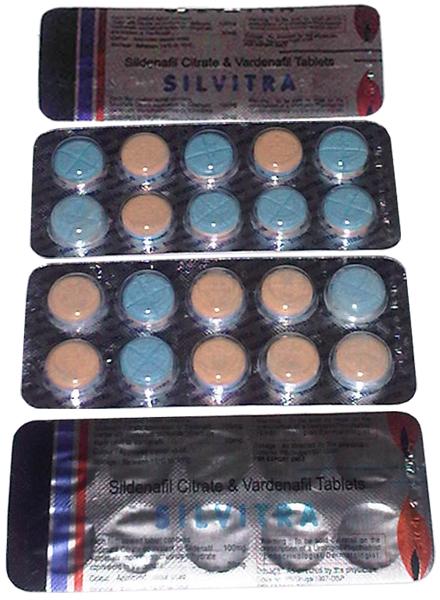 Silvitra (Sildenafil citrate & Vardenafil)