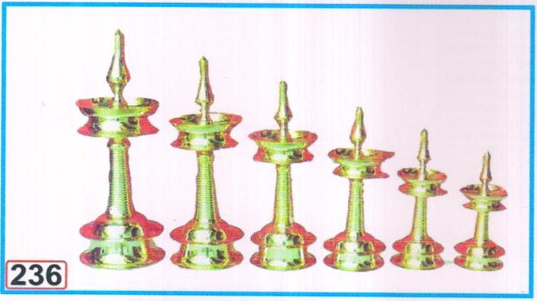 Brass kerla T.C.R lamps/nilavilakku