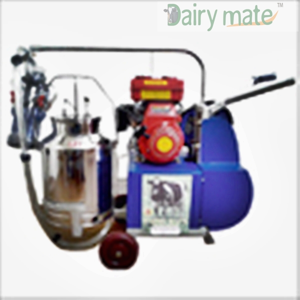 Kerosene/ Petrol Engine Operated Single Bucket Milking Machine