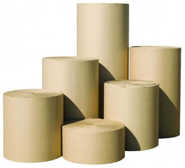 Plain Corrugated Paper Rolls, Feature : High Strength, Lightweight