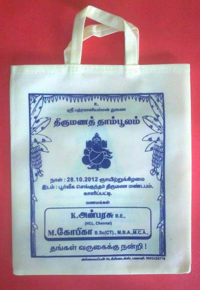 Non Woven Wedding Bag