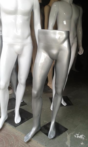Fiber Male Leg Mannequins, for Fashion Display, Mall Use, Showroom Use, Feature : Attractive Looks