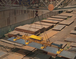 Electro Permanent Magnetic Telescopic Plate Handling System