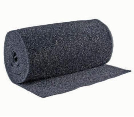 Peeled Foam Roll