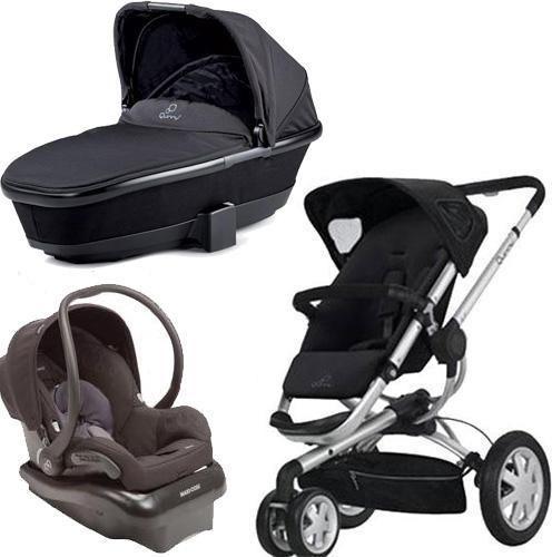 3 Travel System and Bassinet in Black