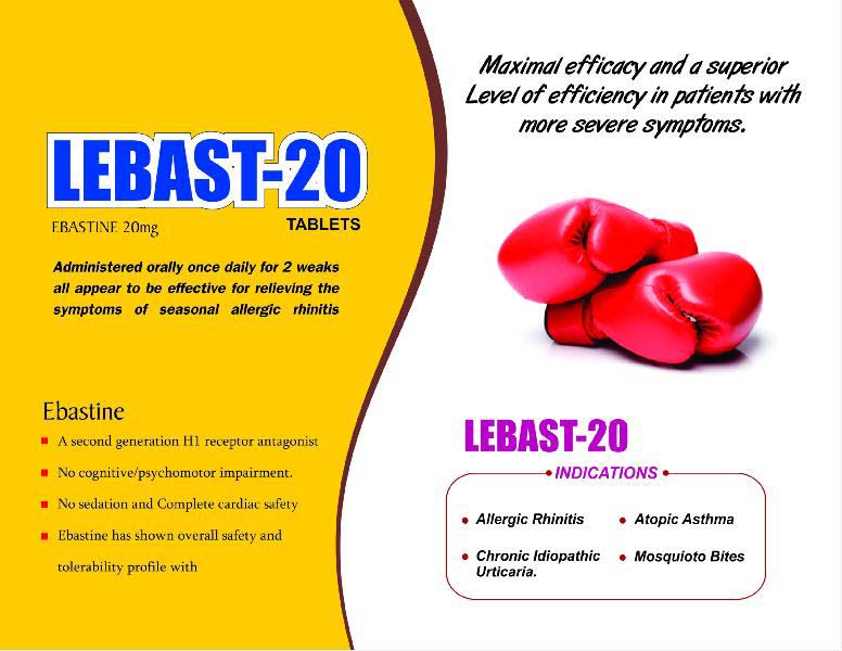 Lebast - 20 Tablets