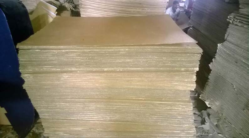 Paper Corrugated Sheets