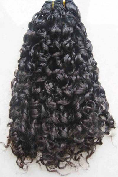 Curly Human Hair, for Parlour, Personal, Length : 10-20Inch