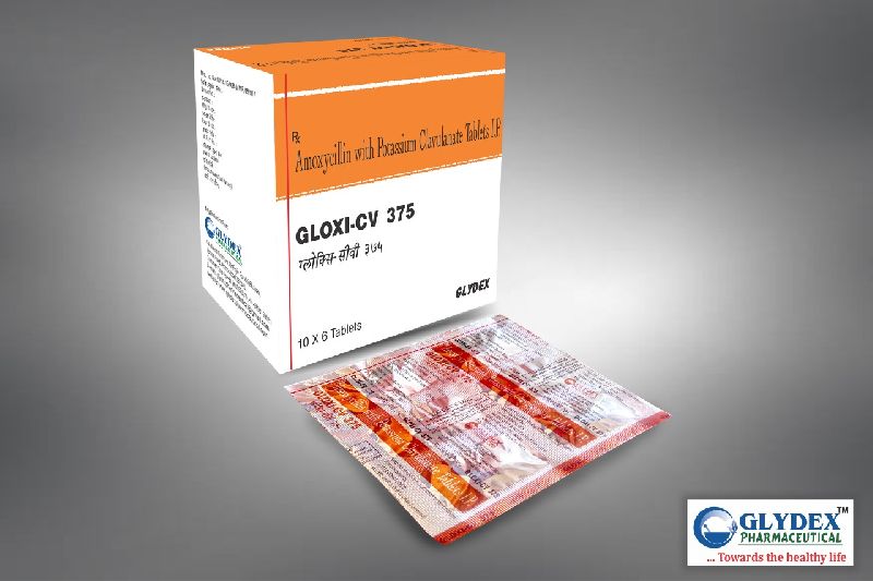 Amoxicillin and Clavulanic acid 375 Tablets