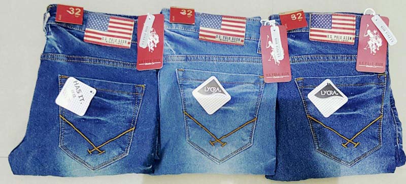 Men's branded jeans