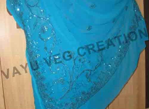 Ghungaru Embroidery Sarees