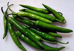 Organic Fresh Green Chilli, for Cooking, Packaging Type : 100gm, 1kg