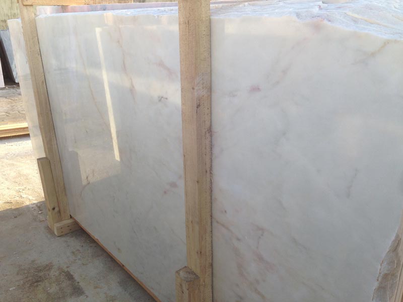 White Cream Estremoz Marble Slabs Tiles & Rosa Aurora Marble Exporter