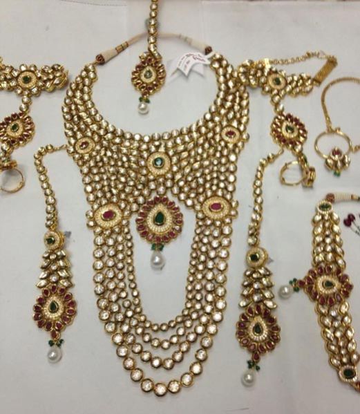 Bridal Kundan Necklace Set