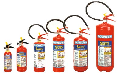 ABC Stored Pressure Type Powder Fire Extinguishers