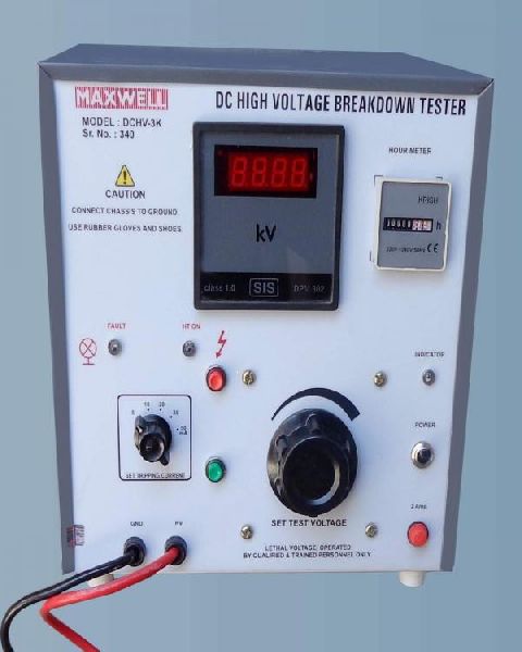 dc high voltage breakdown tester