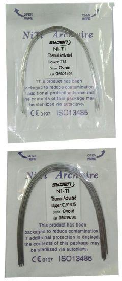 Thermally Activated Niti Archwire