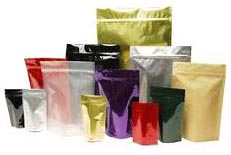 Plain LDPE Stand Up Pouches, Color : Transparent