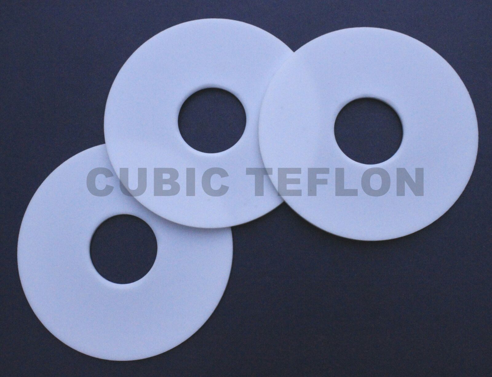 CPS Round Polished Plain ptfe washer, for Industrial, Packaging Type : Packet