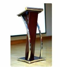 acrylic lecture stands