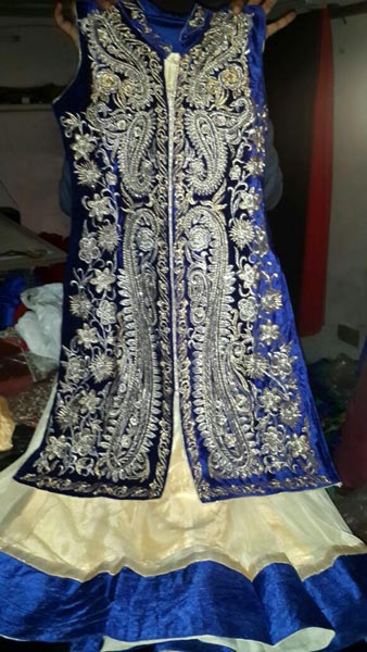 Anarkali with Jacket