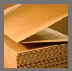 Rectangular Packaging Corrugated Cardboard Sheets, Color : Brown