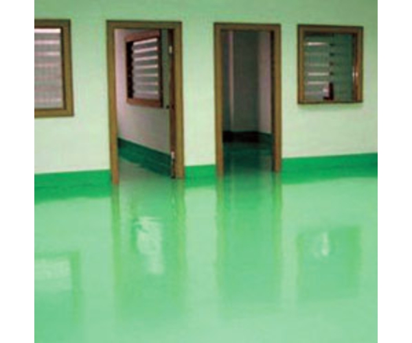 Water based epoxy coating