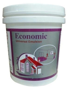 Economic Universal Emulsion Paint, for Interior Use, Packaging Type : Bucket