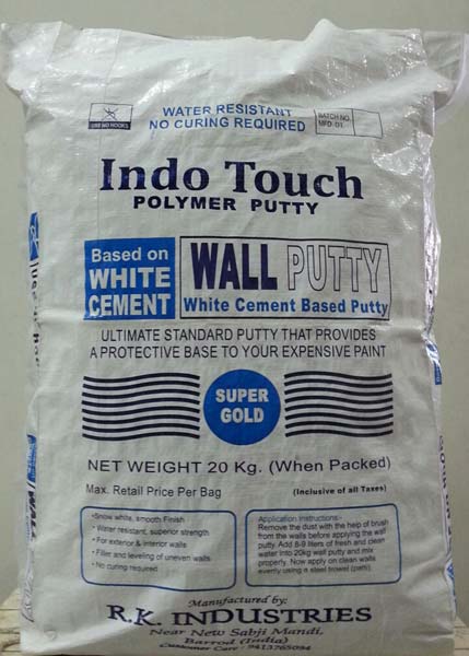 Indo Touch Polymer Putty, Color : White
