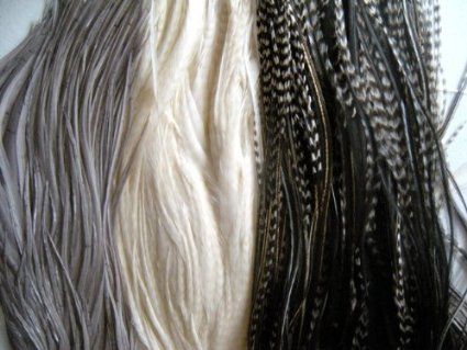 Natural Feather Hair Extensions Manufacturer Exporters From