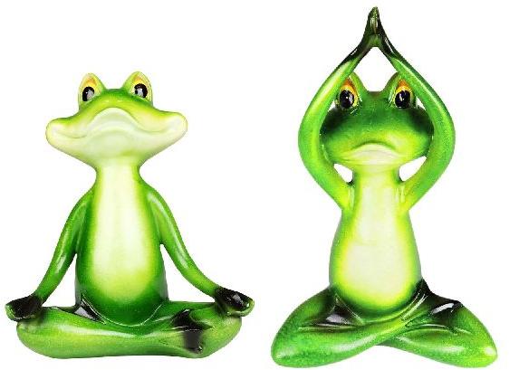 Garden Yoga Frog