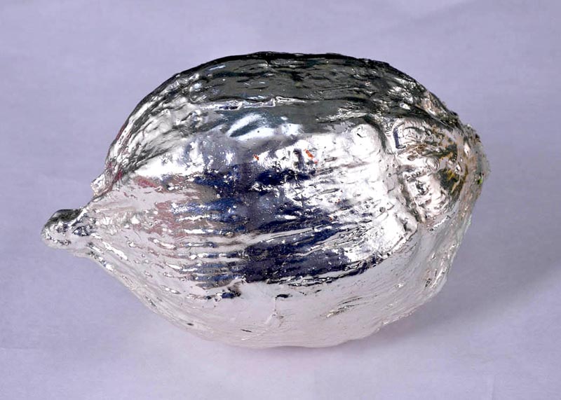 Silver Plated Nariyal