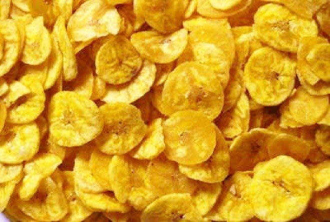 Banana Chips, for Snacks, Taste : Crunchy, Salty