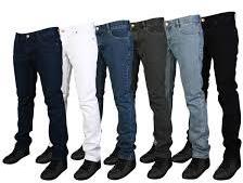 Cotton Mens Denim Jeans, for Casual Wear, Party Wear, Pattern : Faded, Plain