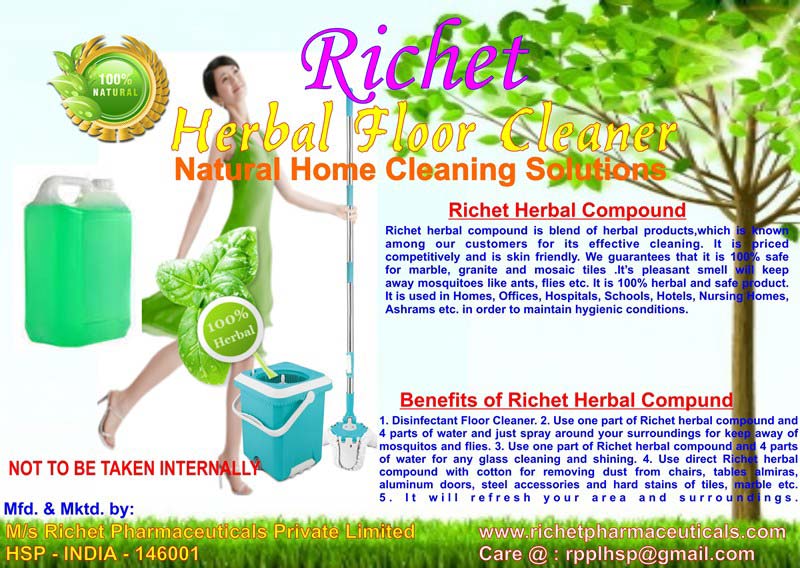 Concentrated Herbal Floor Cleaner