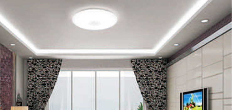 Ceiling light fittings, Voltage : 100 - 265Vac