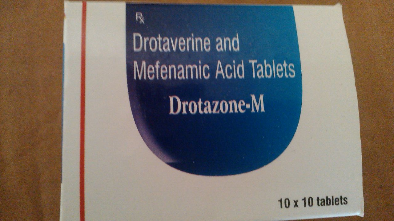 Drotaverine and Mefenamic Acid Tablets