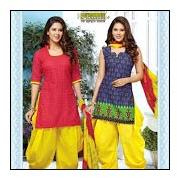 Cotton Patiala Salwar Suits