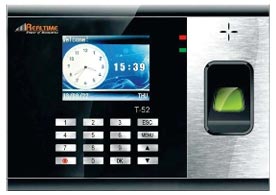 T52 Biometric Fingerprint Time Attendance Machine