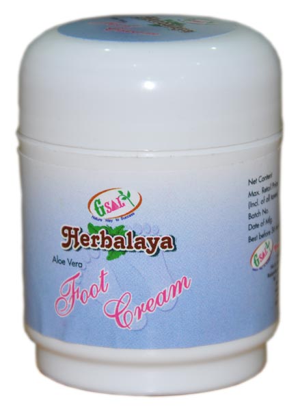 Aloe Vera Foot Cream-Herbalaya