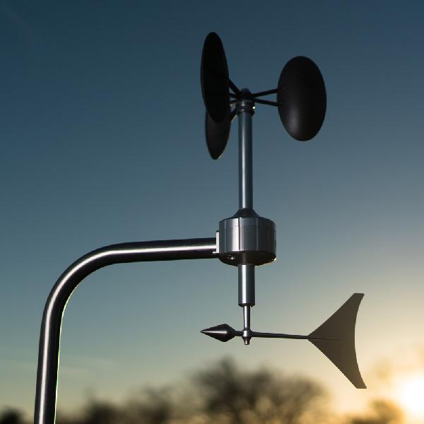 MeteoWind 2 -cup anemometer & wind vane by BARANI DESIGN, lambrecht ...