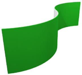 S-Shaped Banner