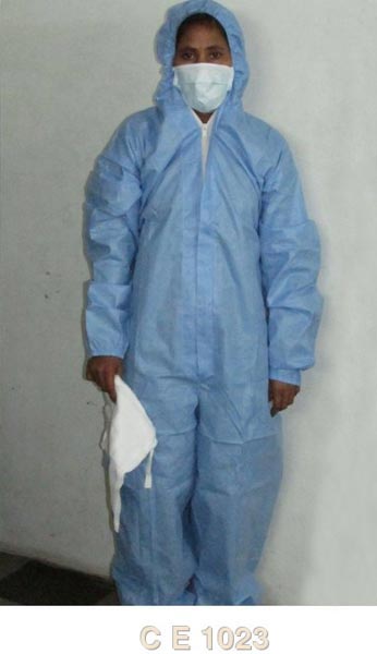Disposable Coverall, for Beauty Salon, Clean Room, Food Industry, Hospital, Industry, Feature : Anti-static