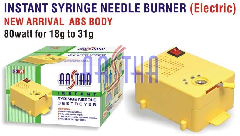 Instant Electric Syringe Needle Burner (ABS Body)