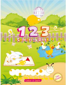 123 Colour and Learn Book
