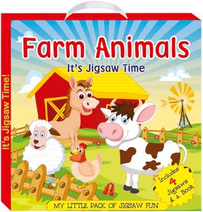 Farm Animal My Little Pack of Jigsaw Puzzle