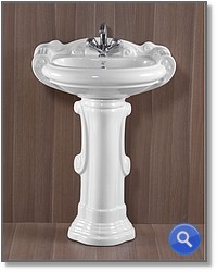 Imperial Wash Basin With Pedestal