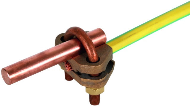 copper cable clamp