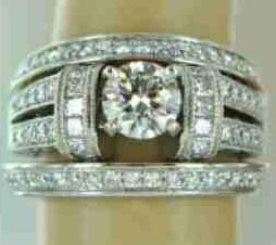 1.90 Ct Ladies Engagement Rings